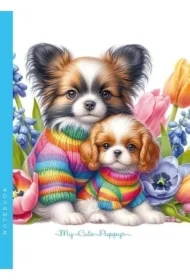 Notatnik 143x200 64K kratka Pieski