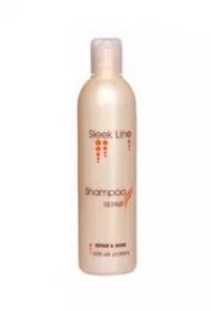 Sleek Line Colour Shampoo szampon z jedwabiem do włosów farbowanych