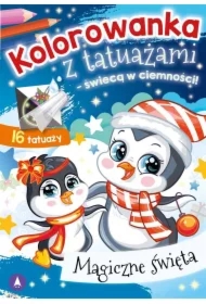 Kolorowanka z tatuażami - świecą w ciemności!