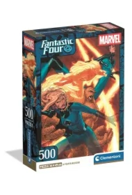 Puzzle 500 el. Compact Fantastic Four