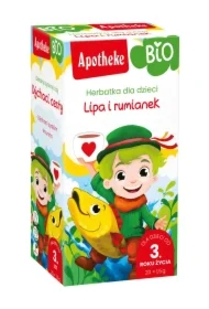 Herbatka dla dzieci Lipa, czarny bez, rumianek