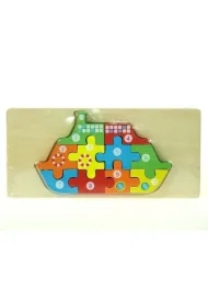 Puzzle drewniane Statek