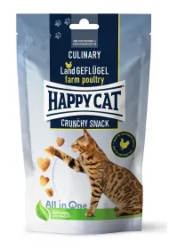 Crunchy Snack farm poultry, przysmak dla kotów, kurczak i marchew