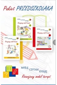 Pakiet przedszkolaka. Myślę, czytam, rysuję. Poznajemy model terapii. Tomy 1-3