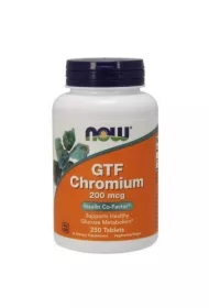 GTF Chromium - Chrom GTF 200 mcg Suplement diety