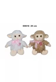 Owieczka kwiatkiem Love 25cm MIX