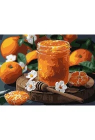 Malowanie po numerach - Miód mandarynkowy