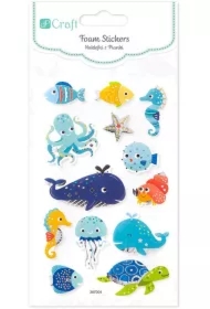 Naklejki z pianki zwierzęta morskie