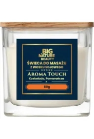 Świeca sojowa do masażu Czekolada z Pomarańczą