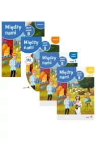 Pakiet Między nami. Język polski 8. Podręcznik, Zeszyt ćwiczeń. Części 1-2 (Wersja A) i Ćwiczenia (Wersja B)