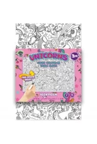 Obrus do pomalowania Jednorożce 2 szt