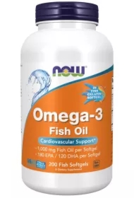 Omega-3 Molecularly Distilled (Fish Softgels) Suplement diety