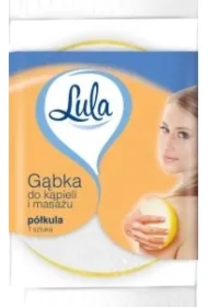 Gąbka do kąpieli i masażu półkula