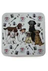 Podkładka pod kubek C247 Psy i herbata