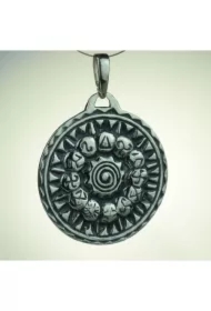 Tarcza Słońca 32 mm, oksydowana