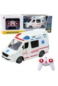 Ambulans RC 1:20 biały