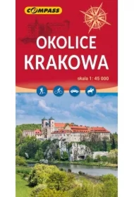 Okolice Krakowa mapa skala 1 : 45 000