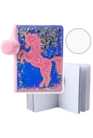 Notatnik A5/80K linia Jednorożec Konfetti