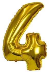 Balon foliowy XXL 4 złoty