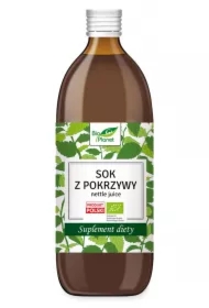 Sok z pokrzywy - suplement diety