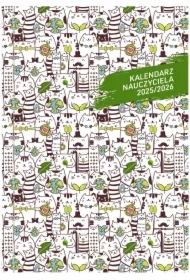 Kalendarz nauczyciela 2025/2026 B6 tygodniowy PCV Koty