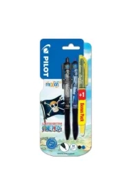 Pióro kulk Frixion 2 kolory+zakreślacz ONE PIECE