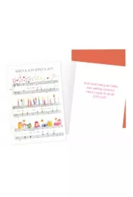 Karnet B6 Urodziny (nuty)