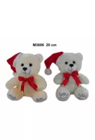 Pluszowy Miś 20 cm Boże Narodzenie