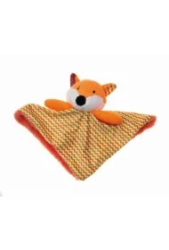 Mata ze lisem, zabawka, dla psa, plusz, 23, 5 x 21 x 8, 5 cm, z piszczałką