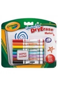 Flamastry ścieralne 8 kolorów CRAYOLA