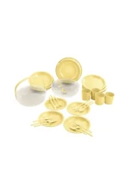 Camping set żółty 24szt