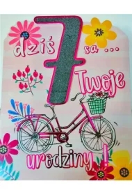 Karnet Urodziny 7