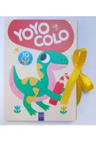 Zestaw kolorowanek YOYO COLO Dinozaury