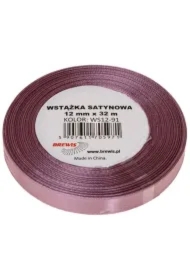 Wstążka satynowa ciemny róż