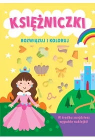 Rozwiązuj i koloruj. Księżniczki