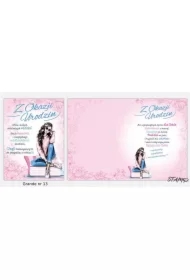 Karnet Grande + koperta wzór nr 13 Urodziny