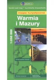 Mapa Turystyczna EuroPilot. Warmia i Mazury