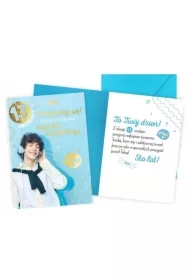 Karnet Urodziny 13 chłopiec