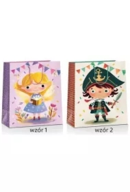 Torba prezentowa Kids 15x15cm MIX