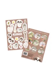 Naklejki Kraina 25 szt