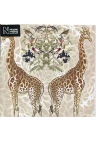 Karnet kwadrat z kopertą Giraffe