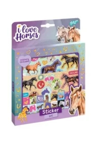 Naklejki I love horses