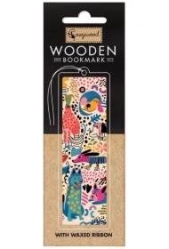 Zakładka drewniana Szalone psy