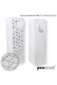 Torebka prezentowa 36x10,5x10,5cm MIX