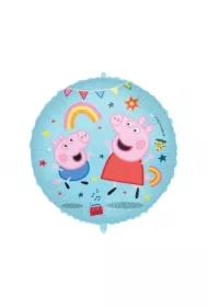 Balon foliowy 18" Świnka Peppa Pig Messy Play