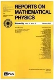 Reports on Mathematical Physics 91/1