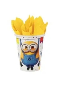 Kubki papierowe minionek 250ml
