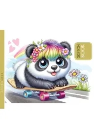 Szkicownik 165x128 24 stron 100g/m2 TW Panda