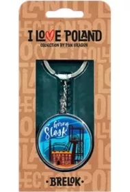 Brelok I love Poland Górny Śląsk ILP-BRE-A-KAT-02