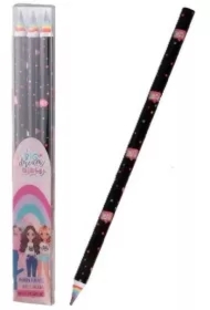 Ołówek HB Big Dreams Girls design 3 szt
